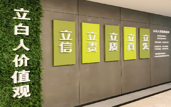 立白辦公室環(huán)境文化設(shè)計