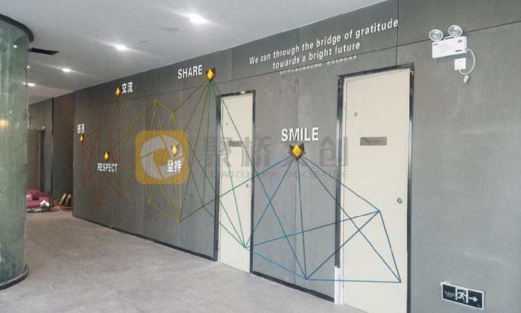 立白企業(yè)文化走廊設計